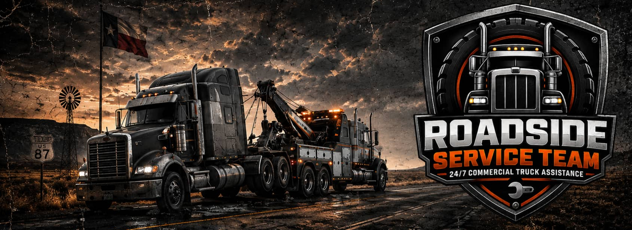 truck and 18 wheeler